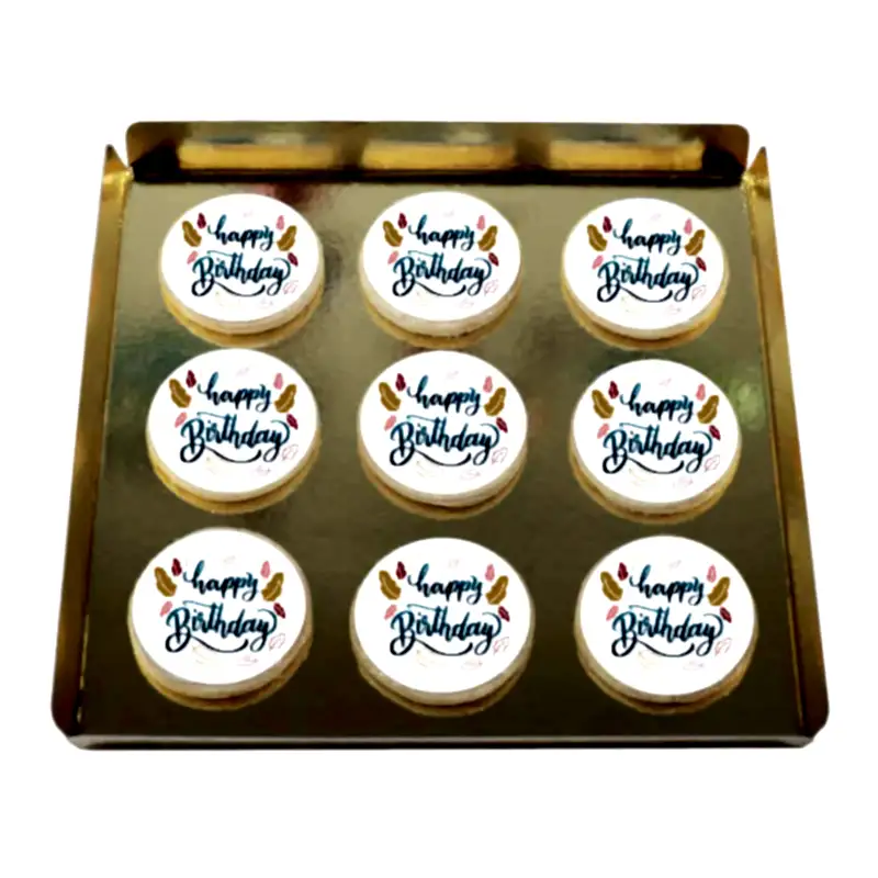 Doğum Günü Yazılı Kurabiye