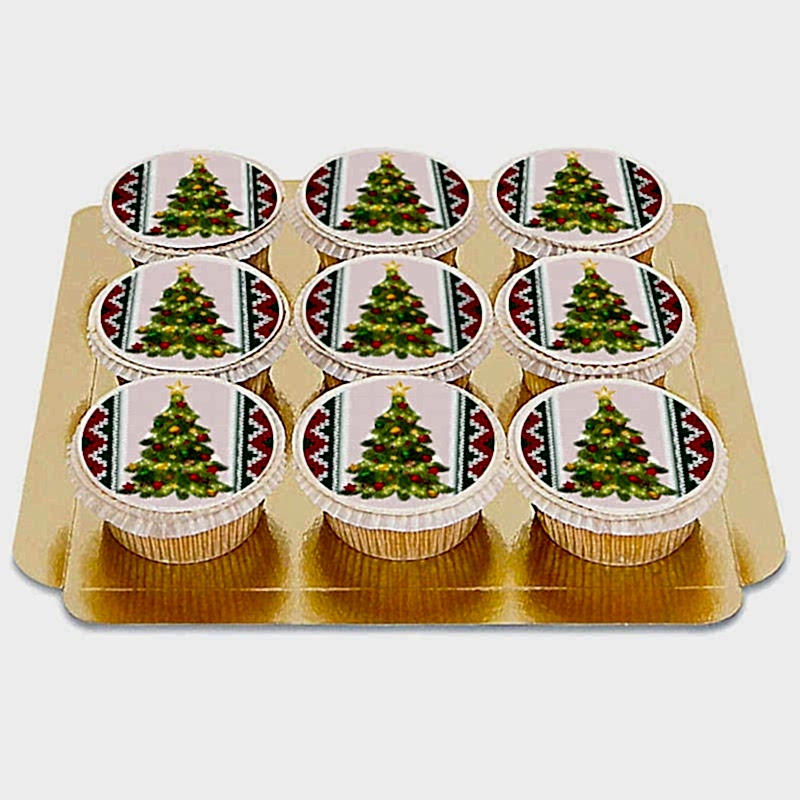 Yılbaşı Ağacı Cupcake