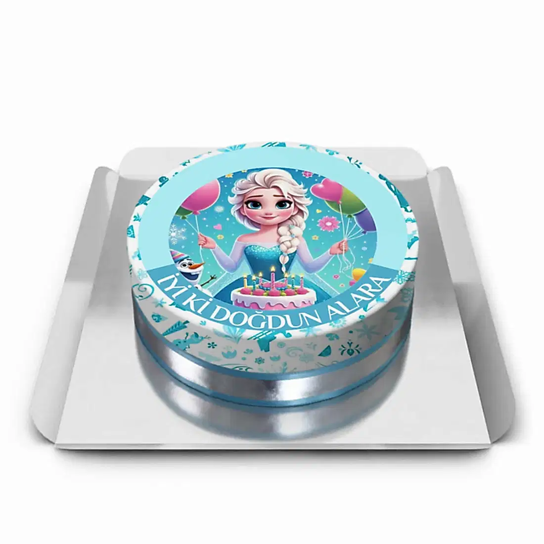 Prenses Elsa Doğum Günü Pastası