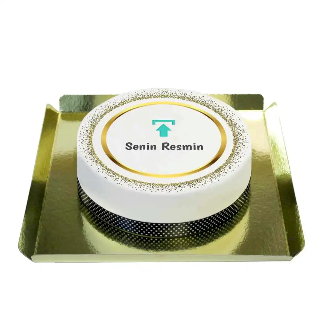 Çerçeveli Tasarım Doğum Günü Pastası