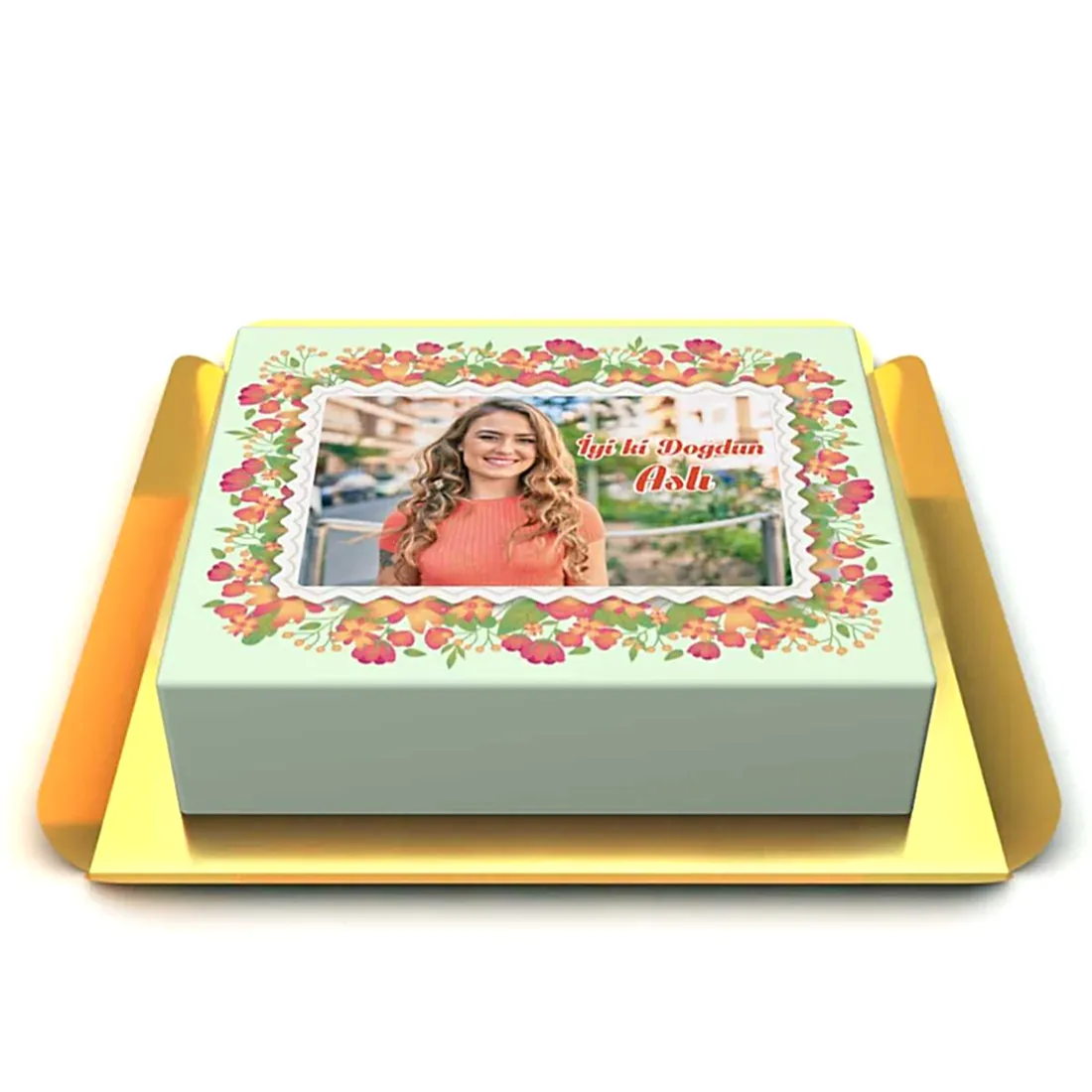 Kişiye Özel Resimli Pasta