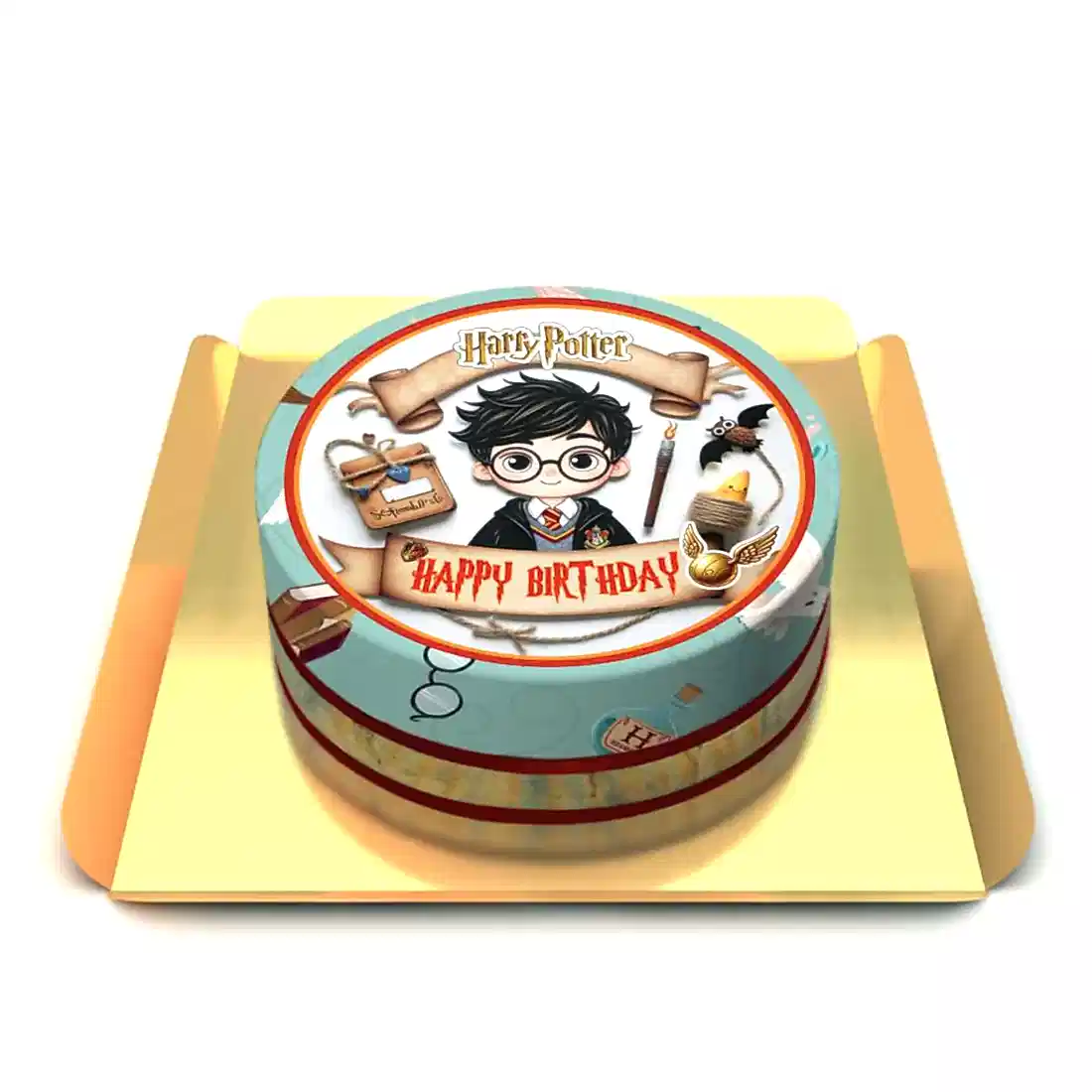Harry Potter Tasarım Pasta