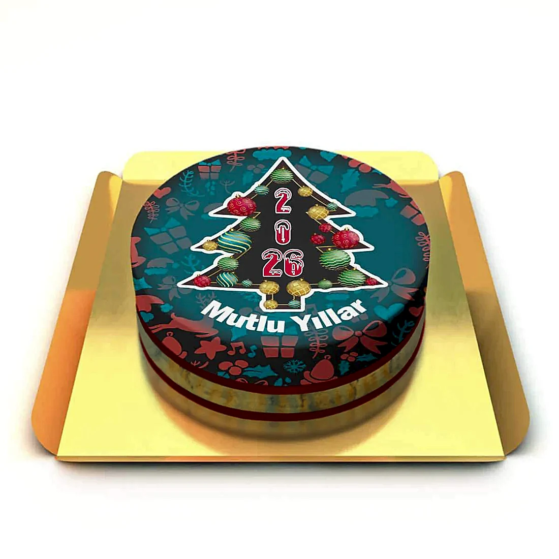 Yılbaşı Ağacı Pastası