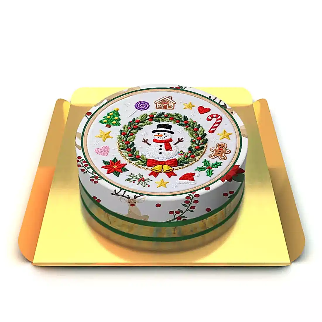 Yılbaşı Ağacı Pastası