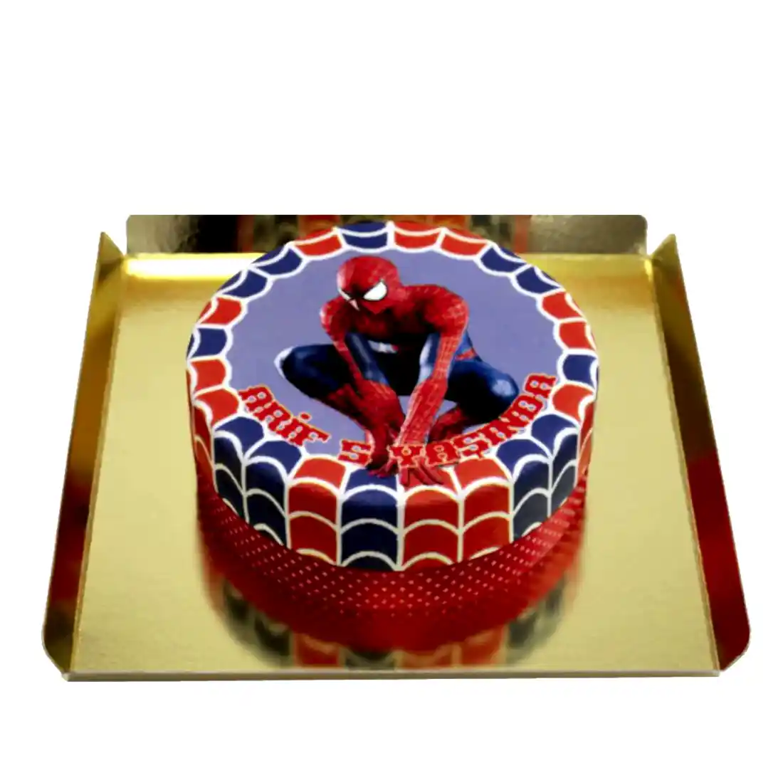 Spiderman Resimli Pasta