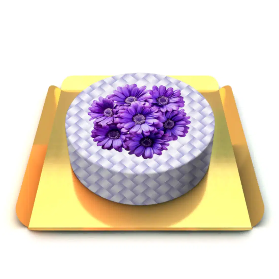 Çiçek Sepeti Pasta