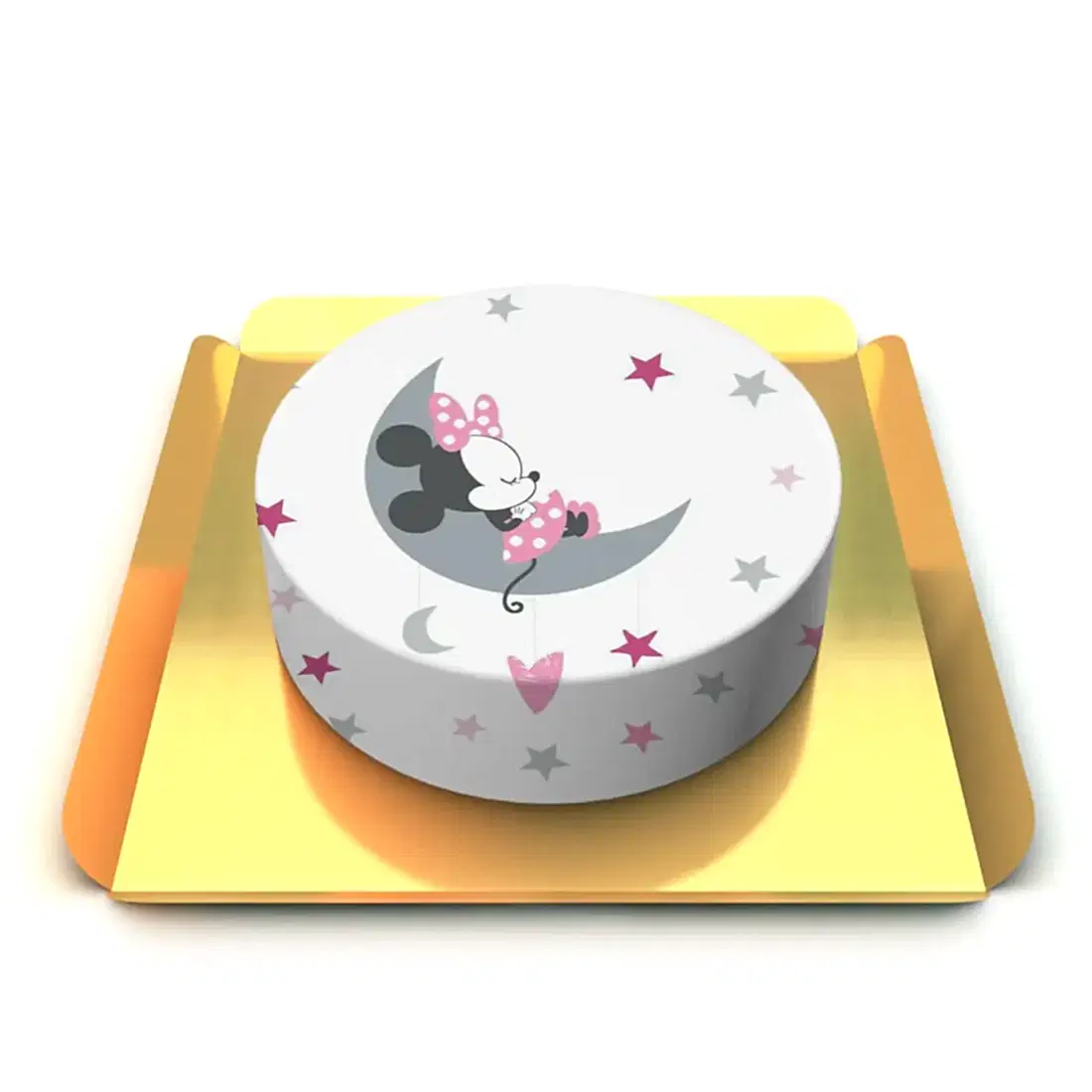 Minnie Mouse Kız Bebek Pasta