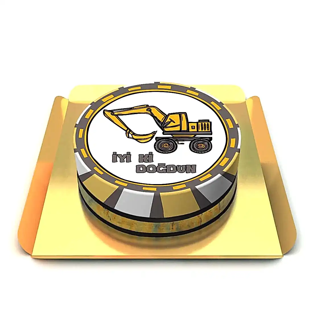 İş makinası pasta