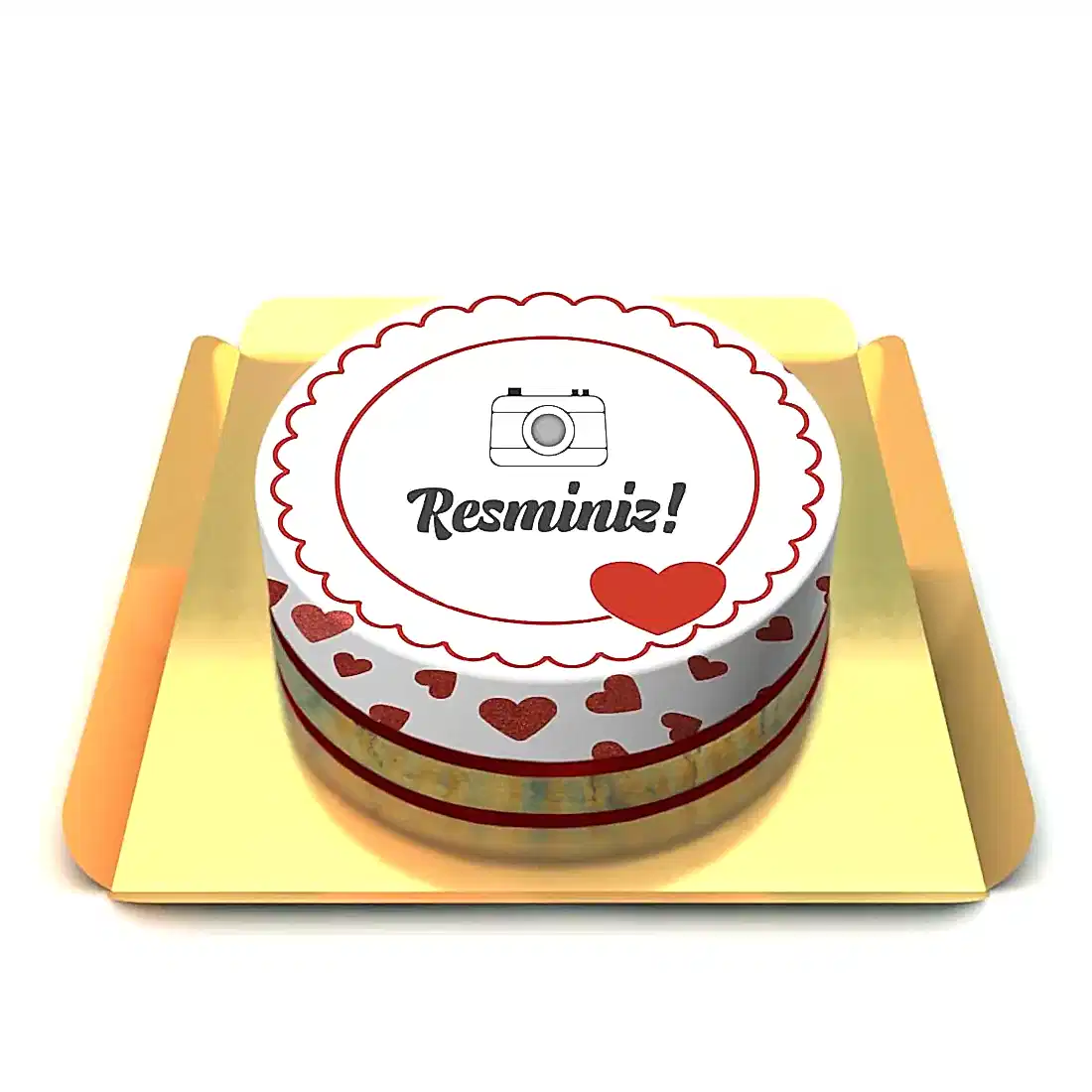 Kalpli Resimli Pasta