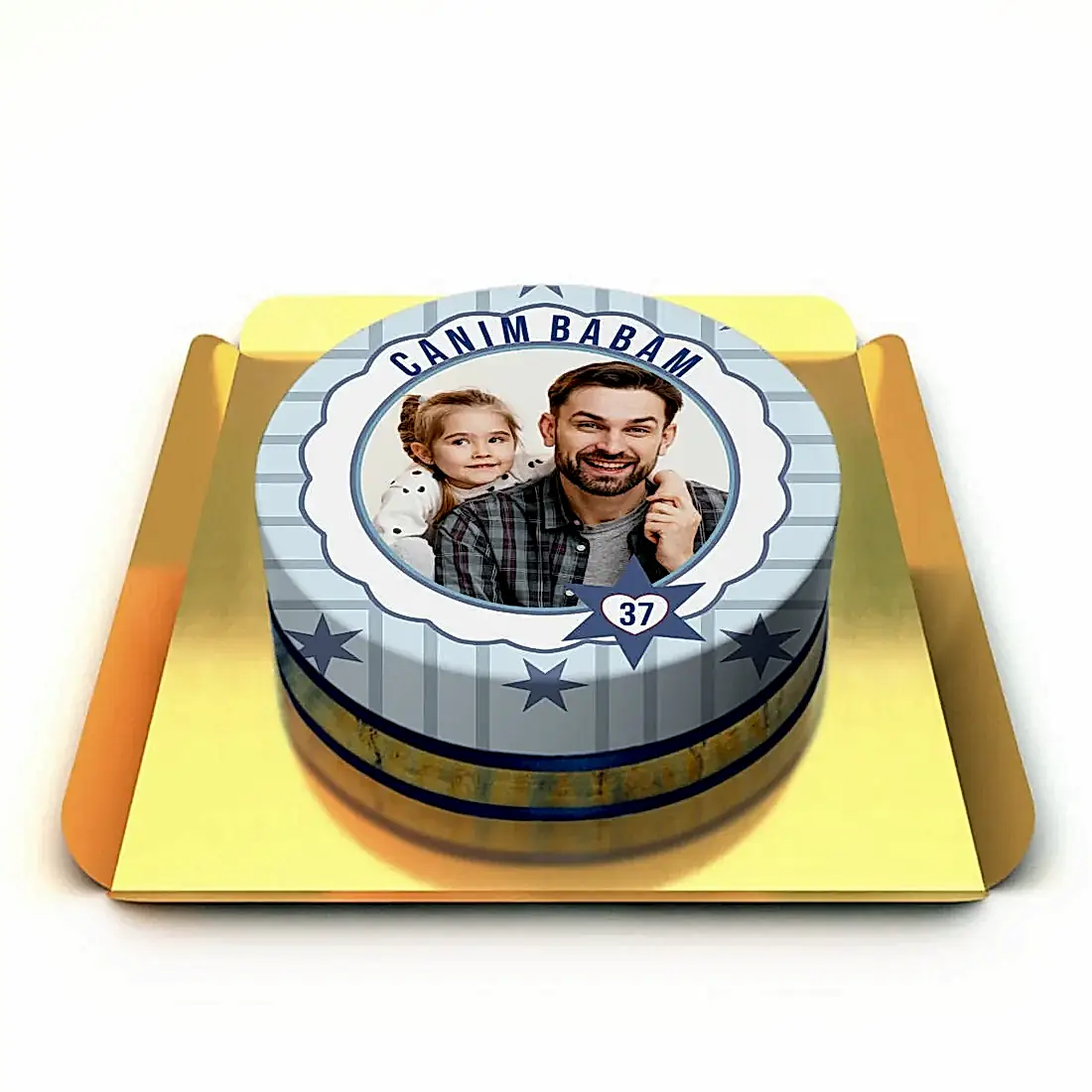 Babaya Resimli Pasta