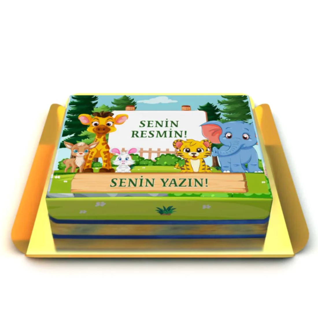 Kişiye Özel Safari Pastası