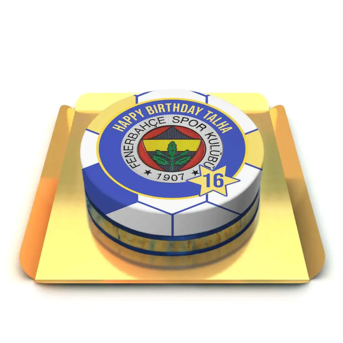 Fenerbahçe Logolu Pasta