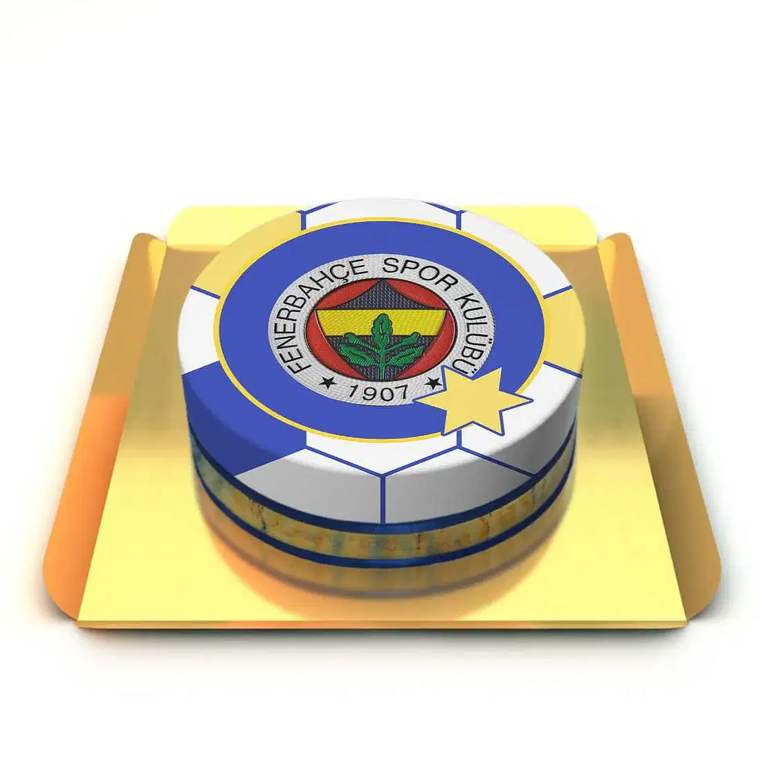 Fenerbahçe Logolu Pasta