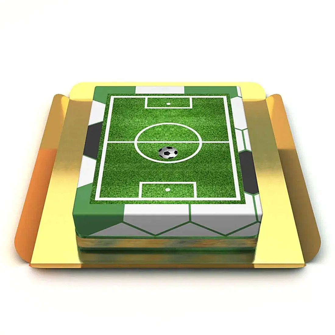 Futbol sahası pastası