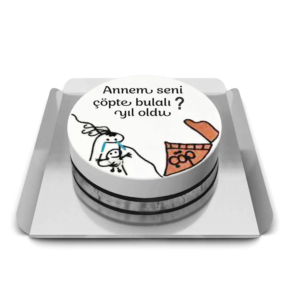 Annem Seni Çöpte Bulalı Pasta