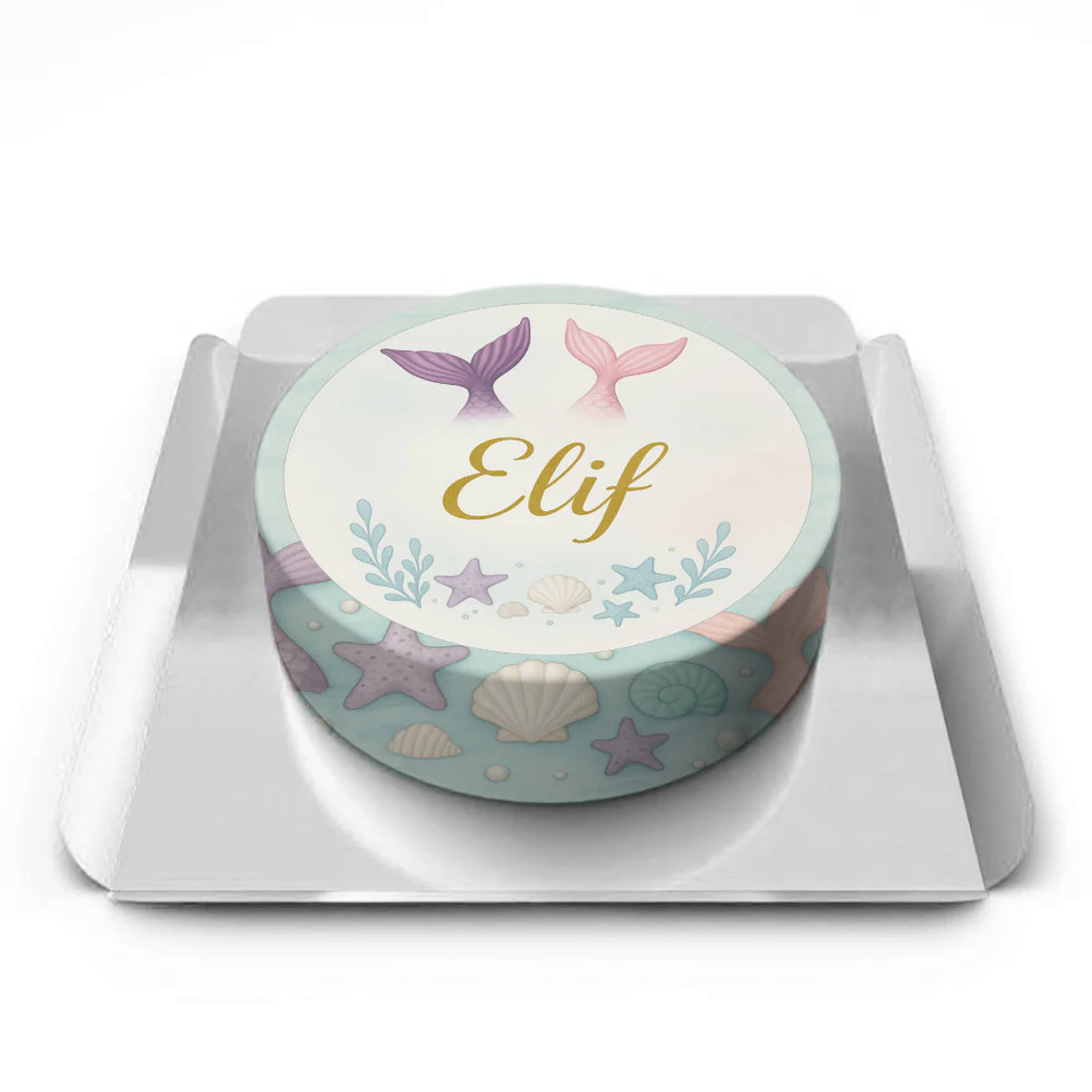 Deniz Kızı Temalı Çocuk Pasta