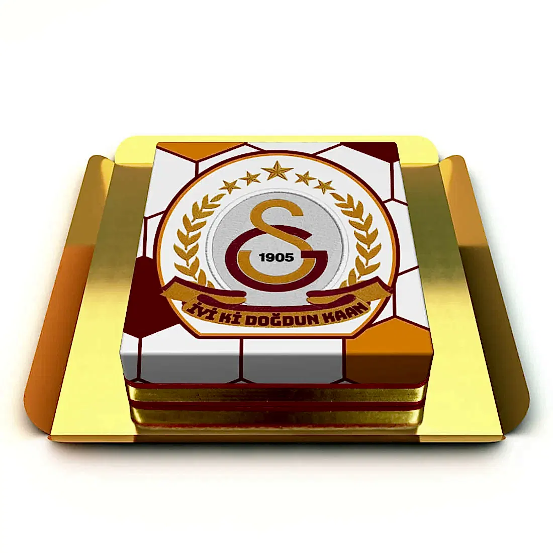 Gs Beş yıldızlı Logolu Pasta