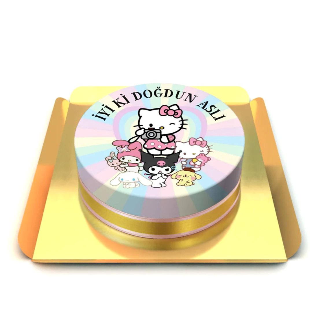 Sanrio Karakterleri Pastası