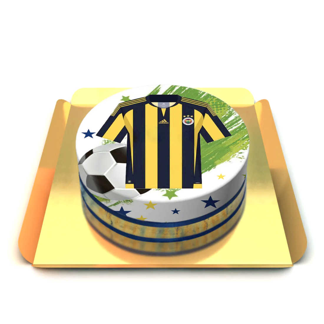 Fenerbahçe forma pasta