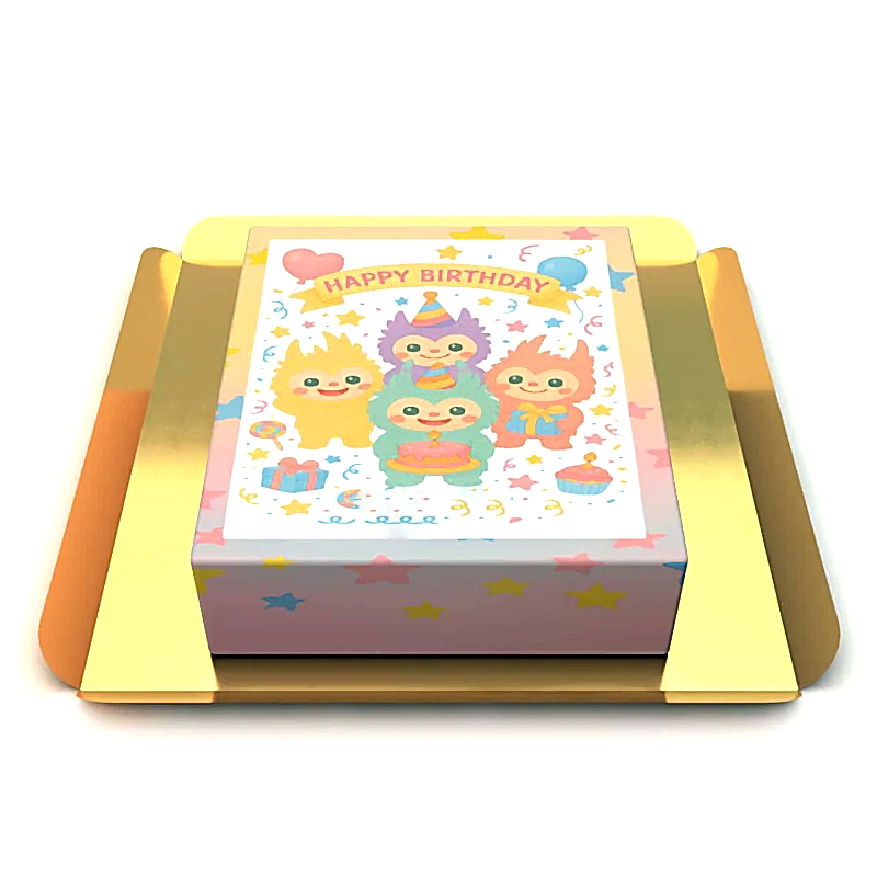 Labubu Temalı Pasta