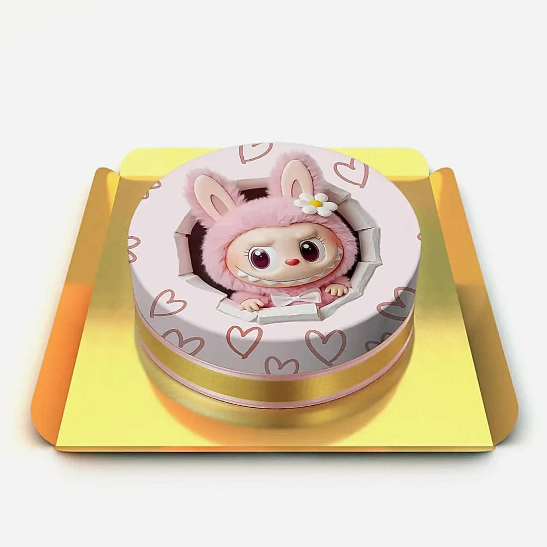 Labubu resimli pasta