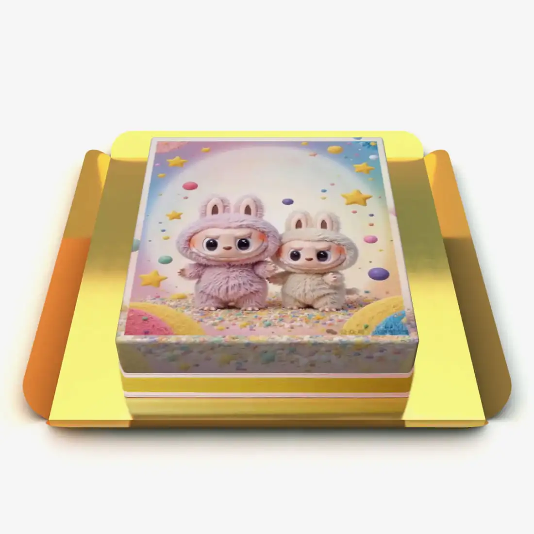 kişiye özel labubu pasta