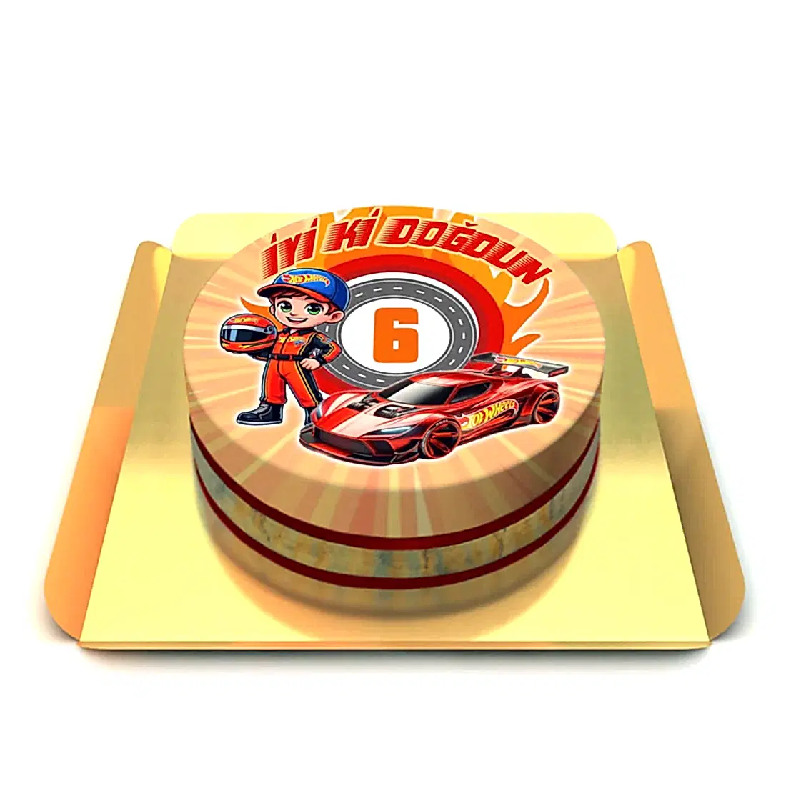 Hot Wheels Resimli Pasta