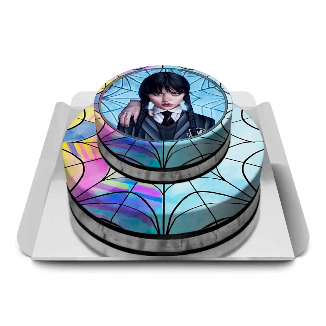 Wednesday İki Katlı Pasta