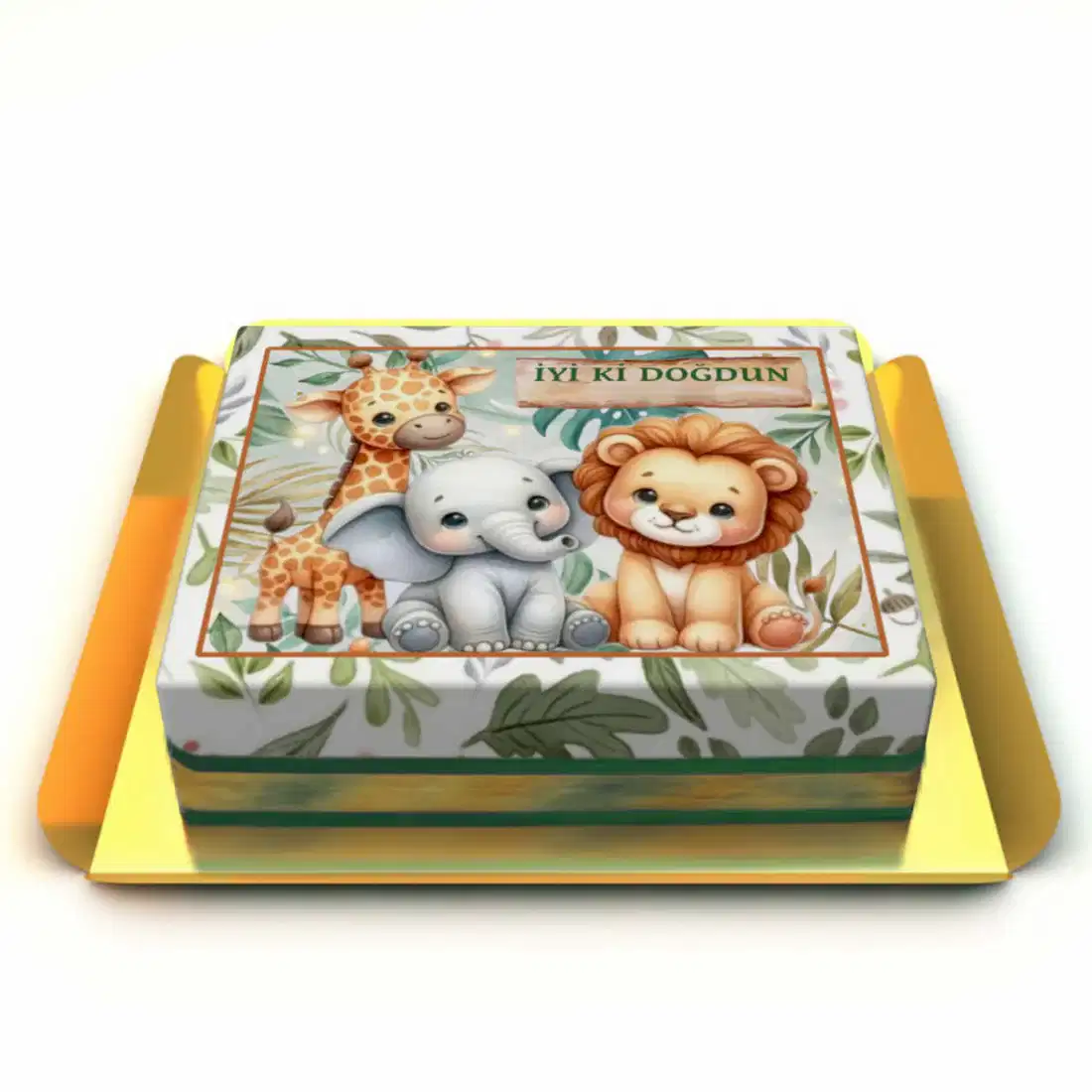 Sevimli Hayvanlar Pasta