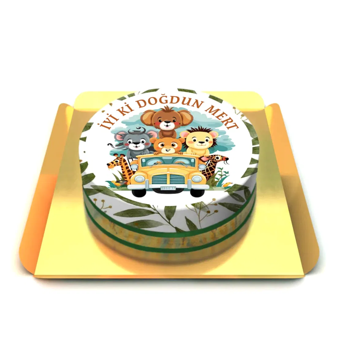 Safari Resimli Pasta