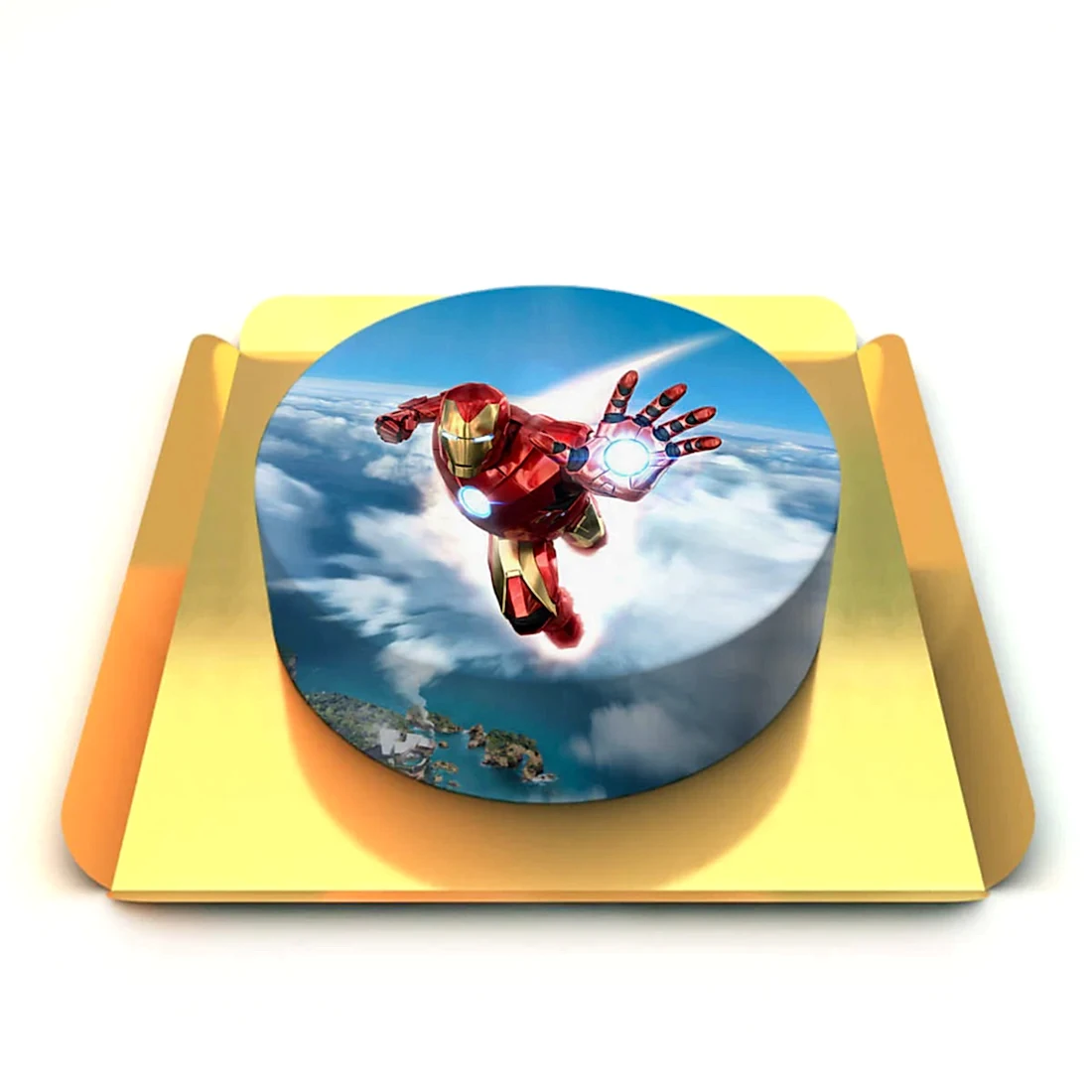 Iron Man Avengers Pastası