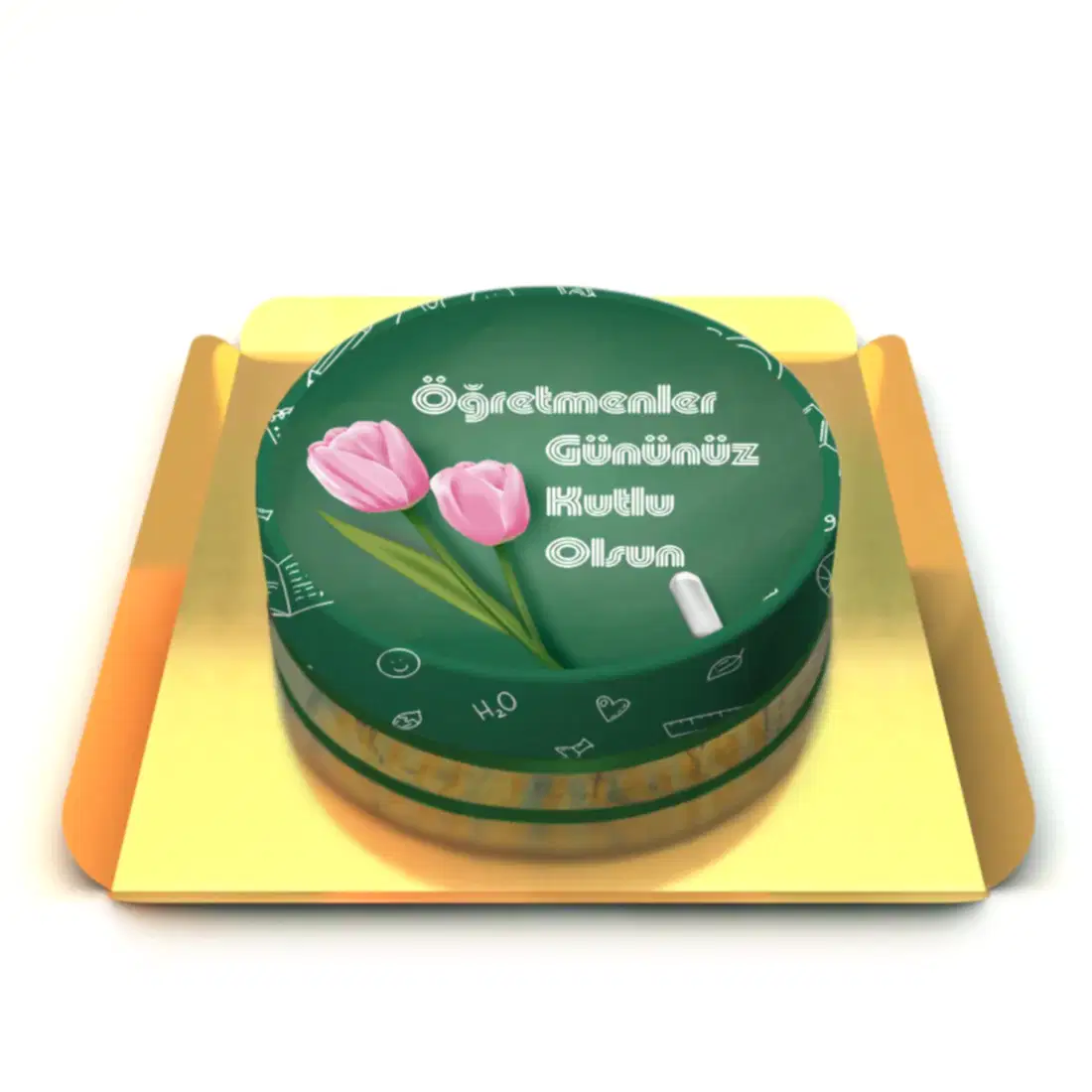 Öğretmene Hediye Pasta