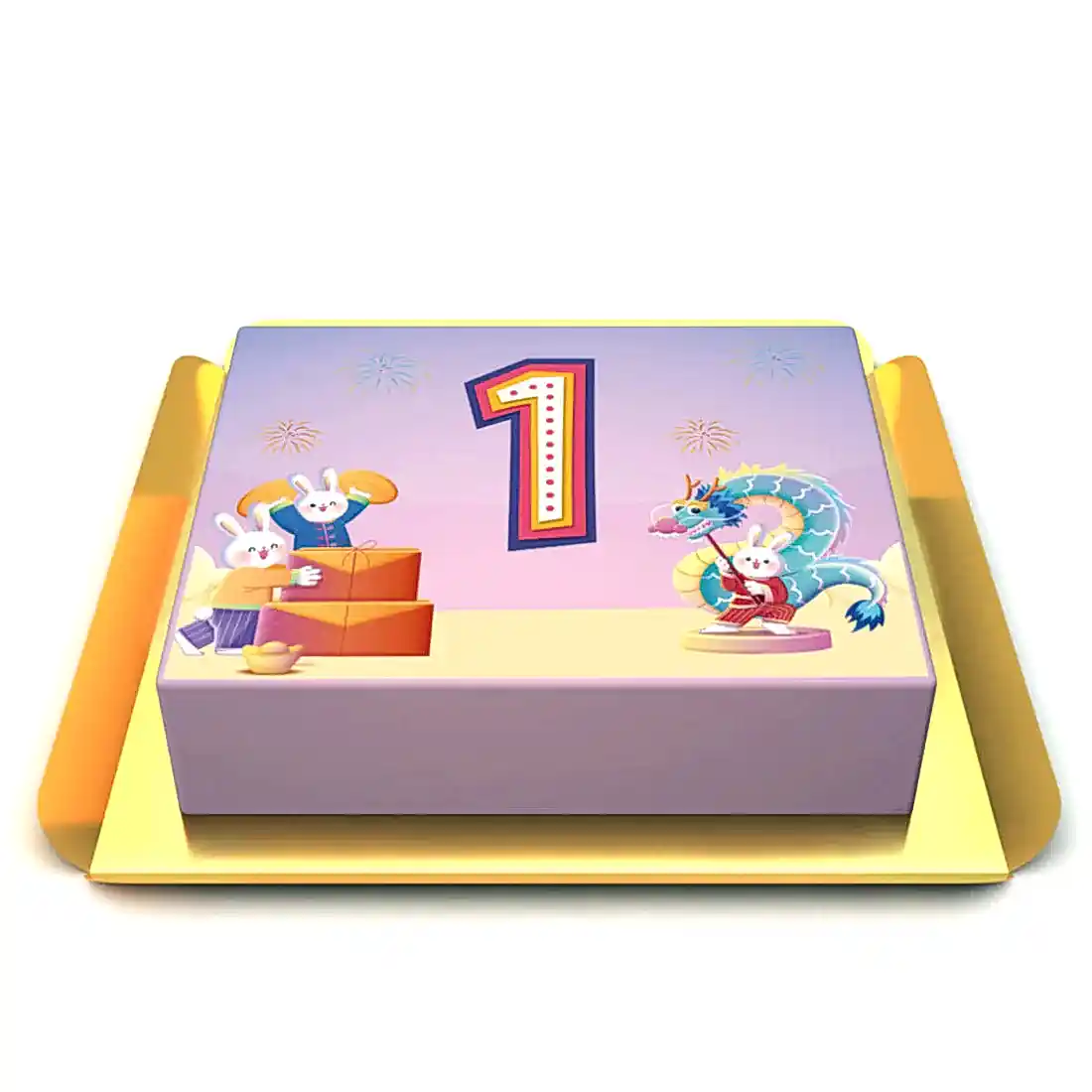 Bir yaş tavşanlı pasta