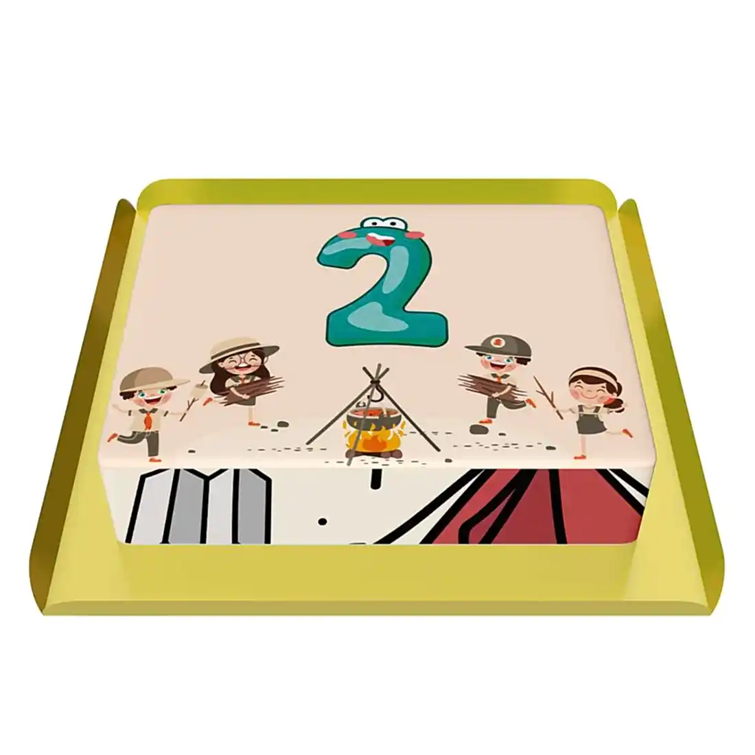 2 yaş izci pastası