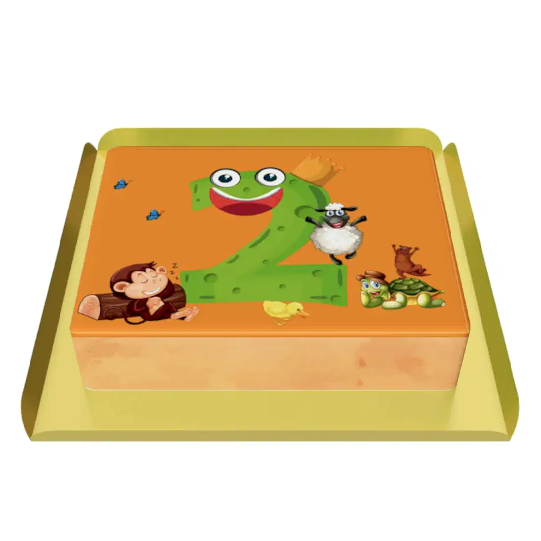 İki rakamlı doğum günü pastası