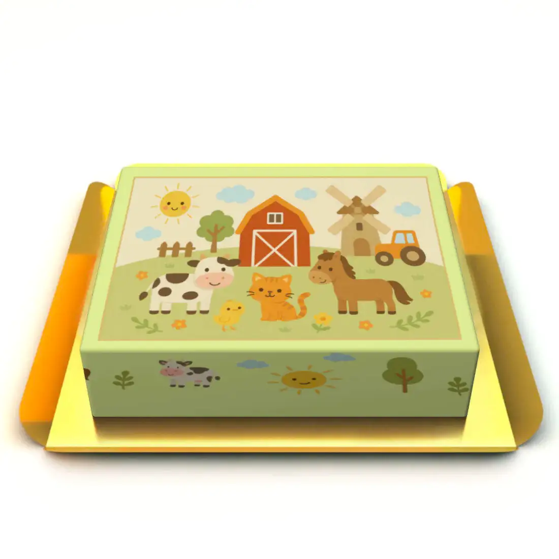 Çiftlik Hayvanları Pastası