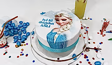 Kız Çocuk prenses pasta çeşitleri