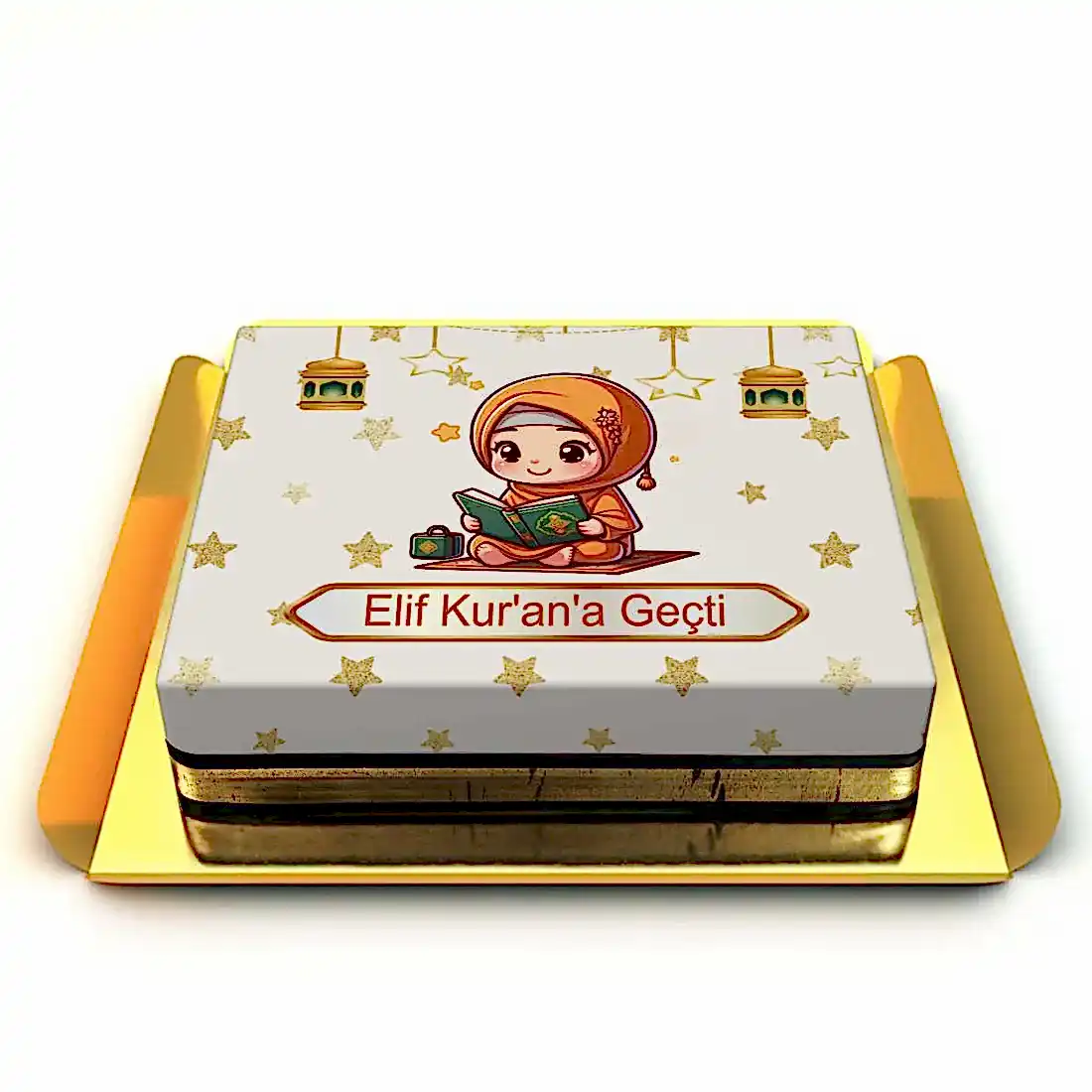 Kuran'a Geçen Kız Çocuk Pasta