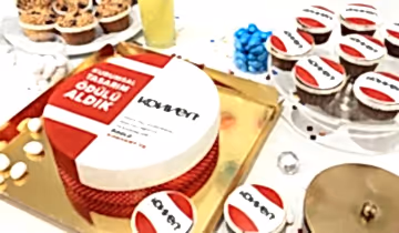 Firmaya özel kurumsal pasta siparişi..