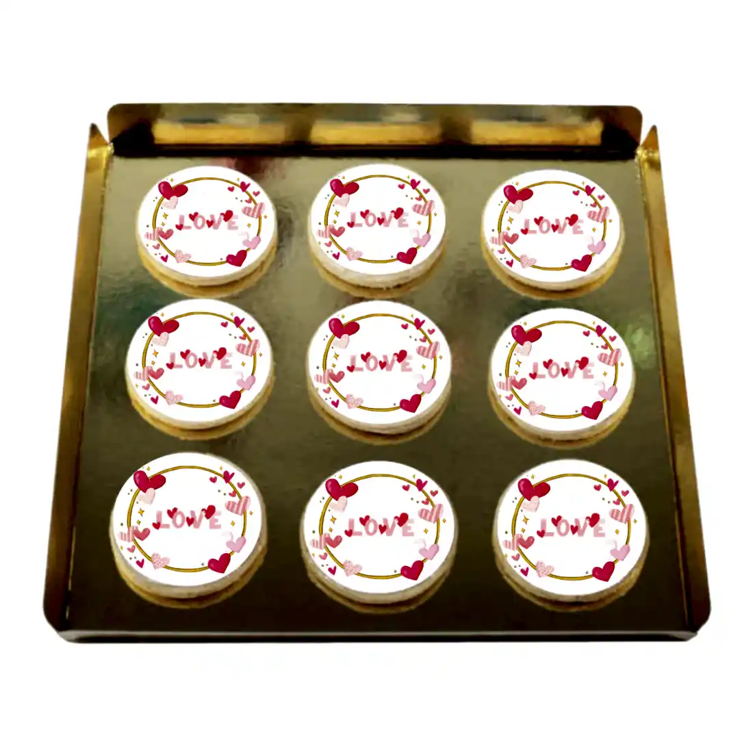 Love Yazılı Kurabiye