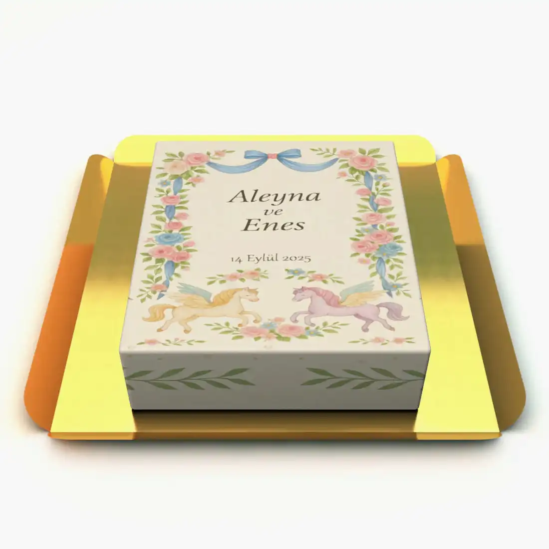 Söz Nişan Konsept Pasta