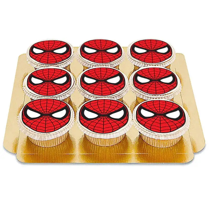 Örümcek Adam Görselli Cupcake