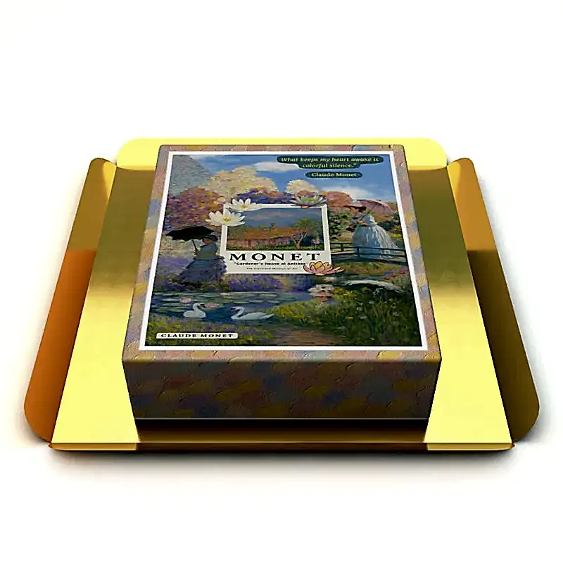 Monet Tablo Resimli Pasta