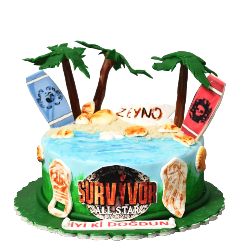 Survivor Doğum Günü Pastası