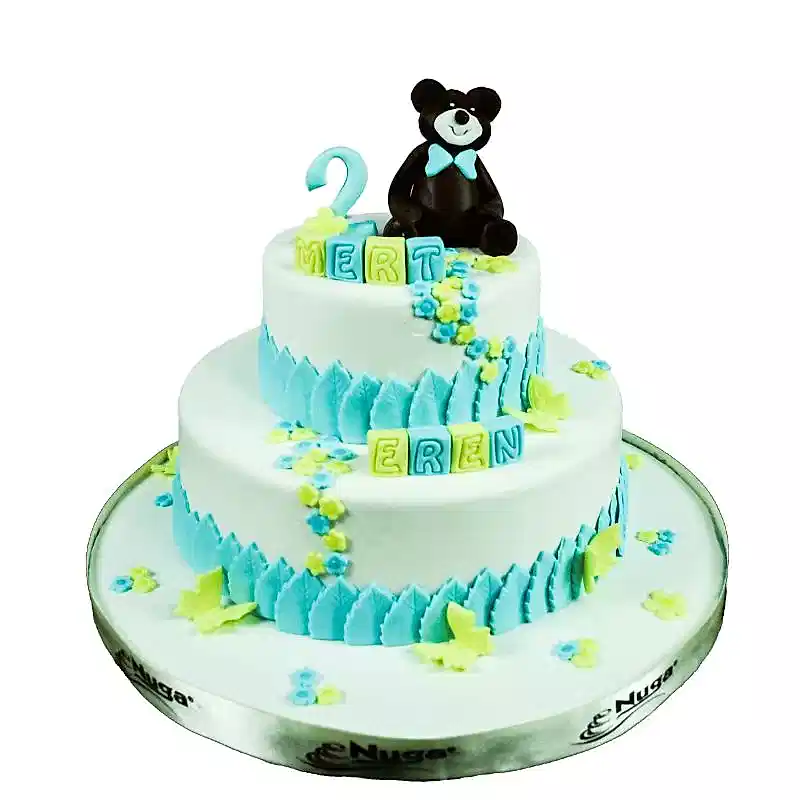 Sevimli Ayıcık Doğum Günü Pastası