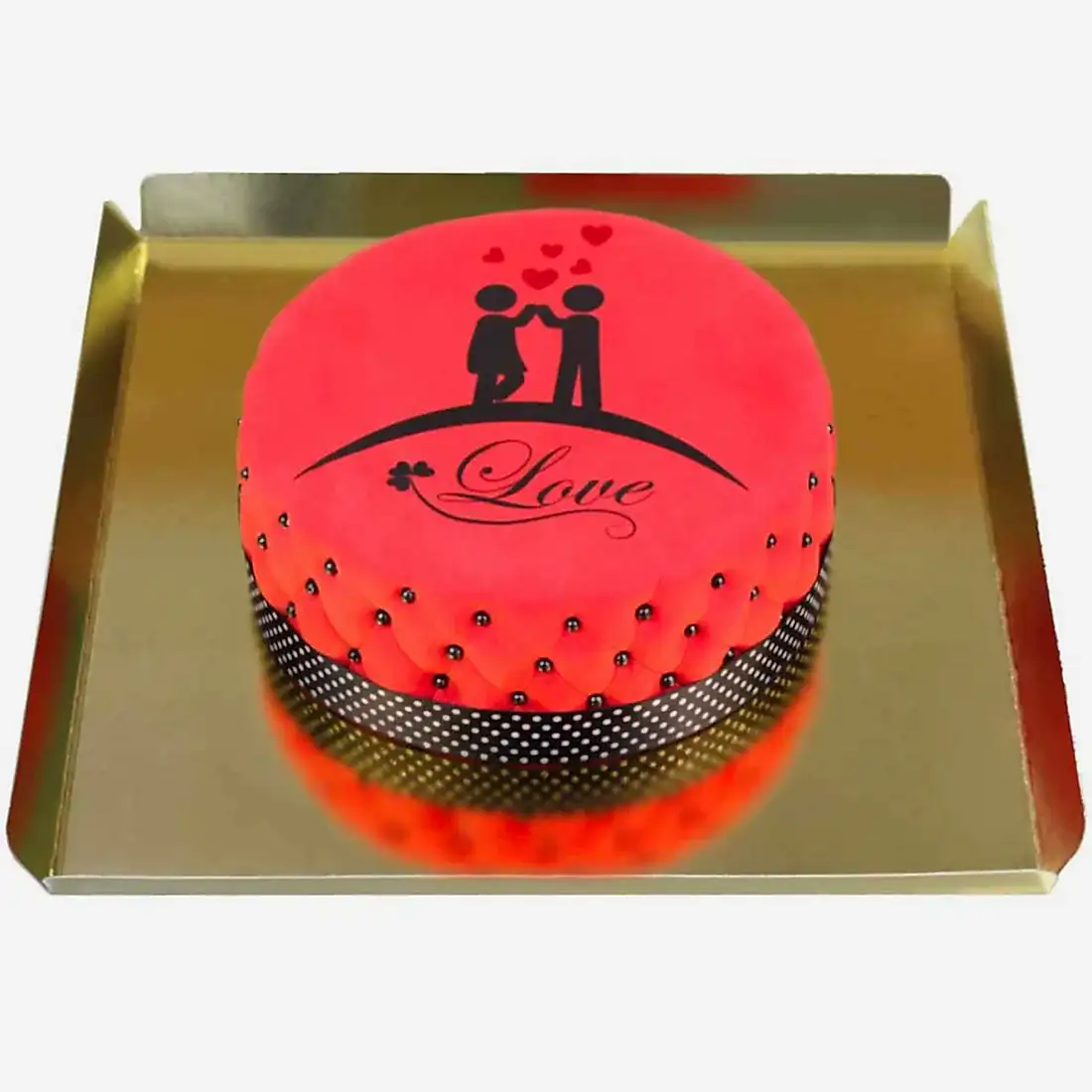 Kırmızı Deluxe Butik Pasta