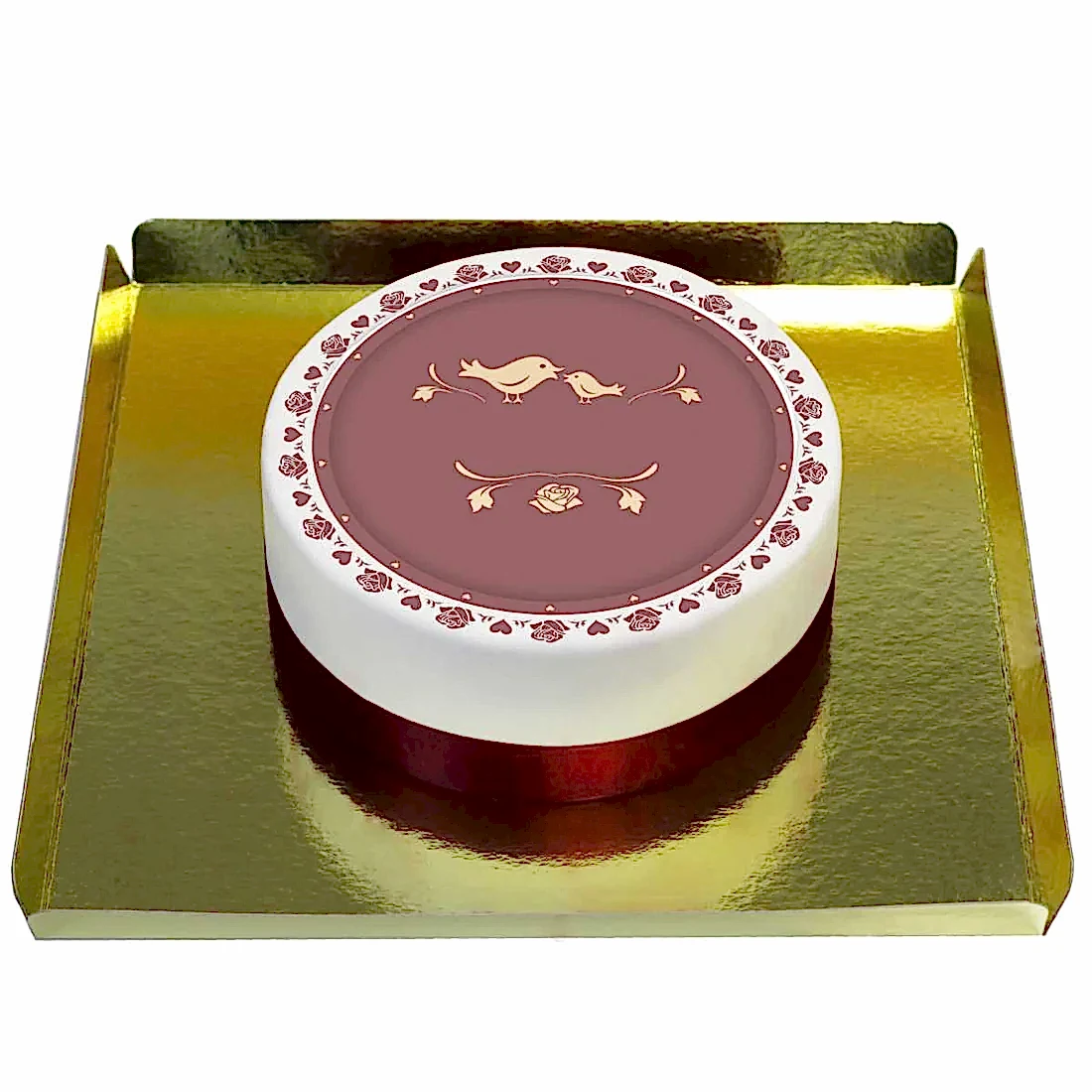 Serçe Figürlü Pasta