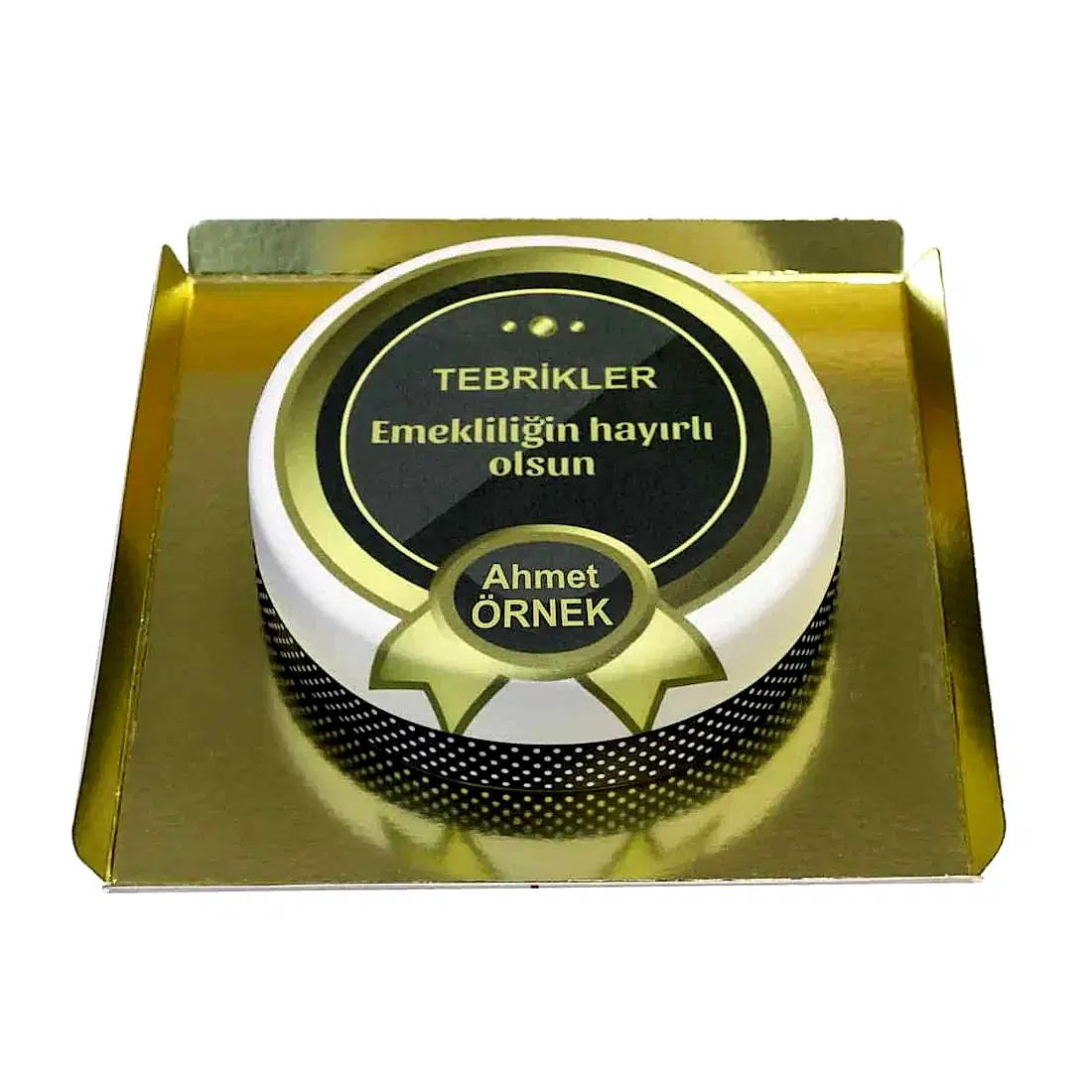 Kişiye Özel Yazılı Kutlama Pastası