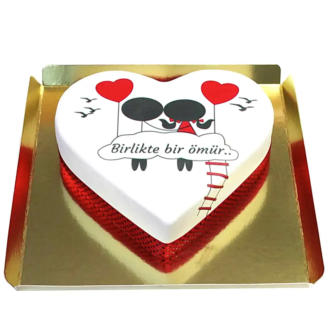 Sevgiliye Kalpli Pasta