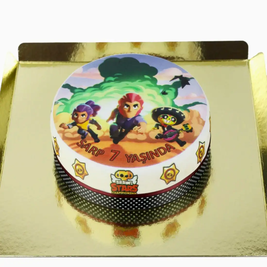 Brawl Stars Çocuk Doğum Günü Pastası